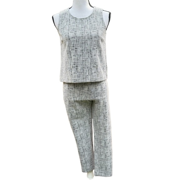 Amanda+Chelsea 2PC Sleeveless Shell Size XSP & Slim Low Rise Ankle Pant Sz 2P - Picture 2 of 16
